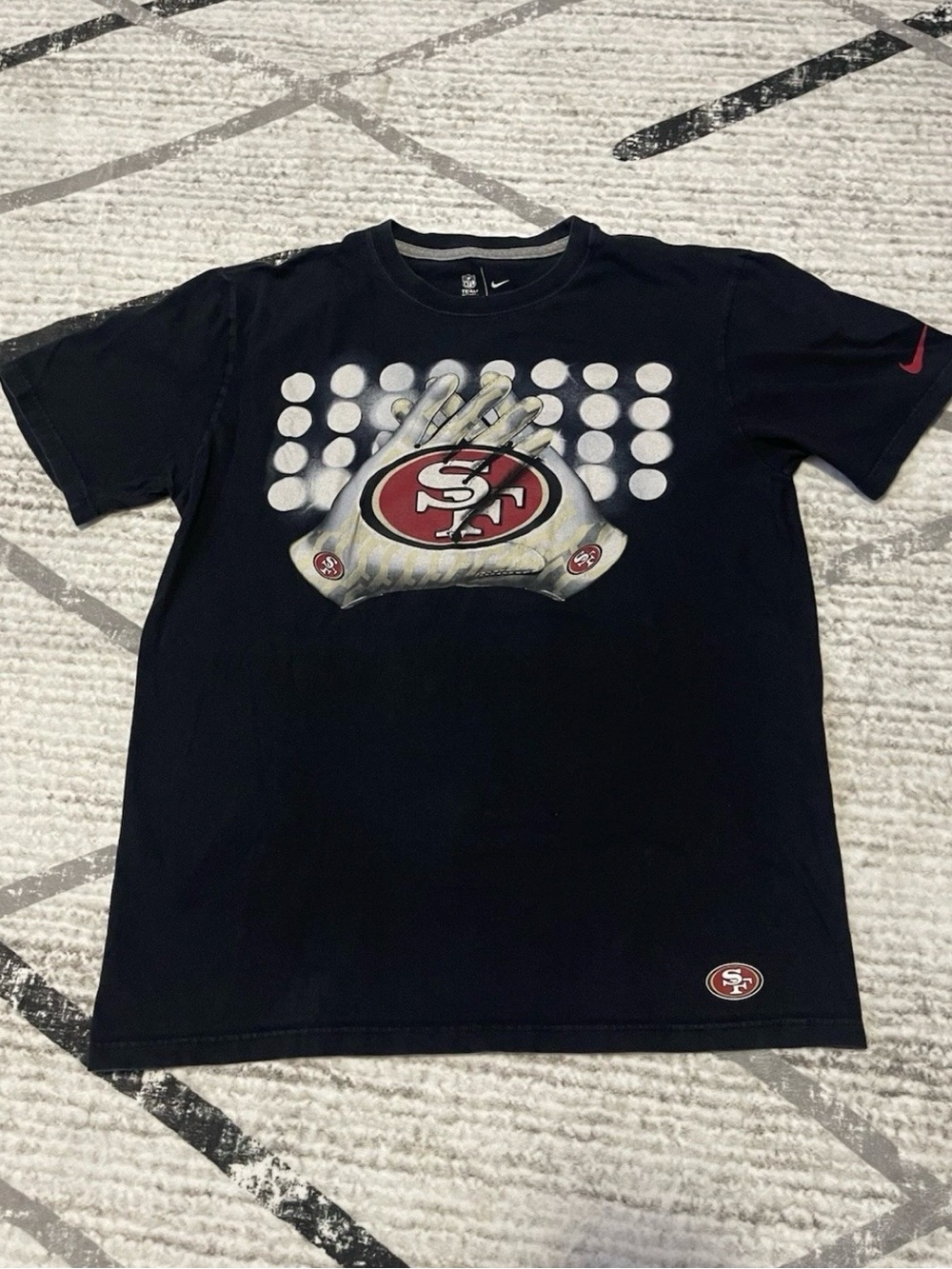 NFL Black Kids' San Francisco 49ers Graphic Tee